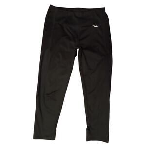 Hollister Capri Leggings Black Yoga Exercise Media Pocket SZ S